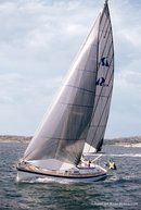 Hallberg-Rassy 37 en navigation Image issue de la documentation commerciale © Hallberg-Rassy