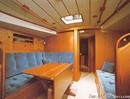 Hallberg-Rassy 38 interior and accommodations Picture extracted from the commercial documentation © Hallberg-Rassy