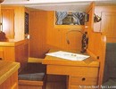 Hallberg-Rassy 38 intérieur et aménagements Image issue de la documentation commerciale © Hallberg-Rassy