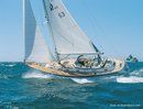 Hallberg-Rassy 42F MkI sailing Picture extracted from the commercial documentation © Hallberg-Rassy