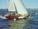 Hallberg-Rassy 42F MkI sailing Picture extracted from the commercial documentation © Hallberg-Rassy