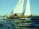 Hallberg-Rassy 42F MkI sailing Picture extracted from the commercial documentation © Hallberg-Rassy