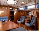Hallberg-Rassy 45 interior and accommodations Picture extracted from the commercial documentation © Hallberg-Rassy