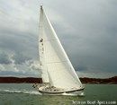 Hallberg-Rassy 45 en navigation Image issue de la documentation commerciale © Hallberg-Rassy