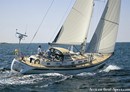 Hallberg-Rassy 46 en navigation Image issue de la documentation commerciale © Hallberg-Rassy