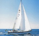 Hallberg-Rassy 49  Image issue de la documentation commerciale © Hallberg-Rassy