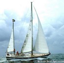 Hallberg-Rassy 49 en navigation Image issue de la documentation commerciale © Hallberg-Rassy