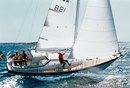 Hallberg-Rassy 312 MkI en navigation Image issue de la documentation commerciale © Hallberg-Rassy