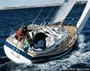 Hallberg-Rassy 312 MkII en navigation Image issue de la documentation commerciale © Hallberg-Rassy