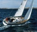 Hallberg-Rassy 312 MkII en navigation Image issue de la documentation commerciale © Hallberg-Rassy