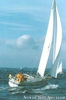 Hallberg-Rassy 312 MkII sailing Picture extracted from the commercial documentation © Hallberg-Rassy