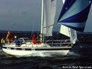 Hallberg-Rassy 312 MkII en navigation Image issue de la documentation commerciale © Hallberg-Rassy