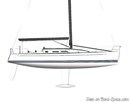 X-Yachts X-41 layout Picture extracted from the commercial documentation © X-Yachts