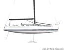 X-Yachts X-41 plan Image issue de la documentation commerciale © X-Yachts