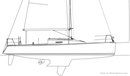 J/Boats J/95 layout Picture extracted from the commercial documentation © J/Boats