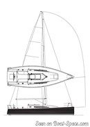 J/Boats J/112e sailplan Picture extracted from the commercial documentation © J/Boats