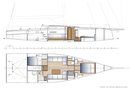 Nautor's Swan Club Swan 50 plan Image issue de la documentation commerciale © Nautor's Swan