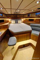 Nauticat Yachts Nauticat 525 intérieur et aménagements Image issue de la documentation commerciale © Nauticat Yachts