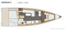 Elan Yachts Elan GT5 plan Image issue de la documentation commerciale © Elan Yachts