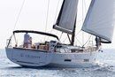 Dufour 56 Exclusive en navigation Image issue de la documentation commerciale © Dufour