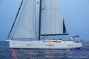 Dufour 56 Exclusive en navigation Image issue de la documentation commerciale © Dufour