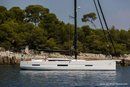 Dufour 56 Exclusive en navigation Image issue de la documentation commerciale © Dufour