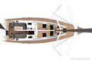 Bavaria Yachts Vision 42 plan Image issue de la documentation commerciale © Bavaria Yachts