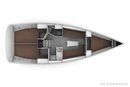 Bavaria Yachts Bavaria Cruiser 34 layout Picture extracted from the commercial documentation © Bavaria Yachts