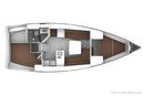 Bavaria Yachts Bavaria Cruiser 37 layout Picture extracted from the commercial documentation © Bavaria Yachts