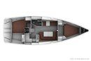 Bavaria Yachts Bavaria Cruiser 41 layout Picture extracted from the commercial documentation © Bavaria Yachts