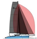 Corsair Marine Corsair 760 plan de voilure Image issue de la documentation commerciale © Corsair Marine