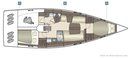 Dehler 42 layout Picture extracted from the commercial documentation © Dehler