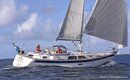 Hallberg-Rassy 40 MkII  Image issue de la documentation commerciale © Hallberg-Rassy