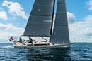 X-Yachts X6<sup>5</sup> en navigation Image issue de la documentation commerciale © X-Yachts