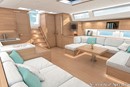 Cantiere Del Pardo Grand Soleil 52 Long Cruise intérieur et aménagements Image issue de la documentation commerciale © Cantiere Del Pardo