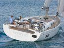 Hanse 588 en navigation Image issue de la documentation commerciale © Hanse