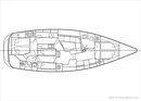 Nordship Yachts Nordship 46 DS Custom layout Picture extracted from the commercial documentation © Nordship Yachts