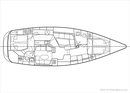 Nordship Yachts Nordship 46 DS Custom layout Picture extracted from the commercial documentation © Nordship Yachts