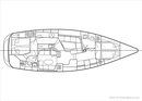 Nordship Yachts Nordship 46 DS Custom plan Image issue de la documentation commerciale © Nordship Yachts