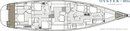 Oyster 885 plan Image issue de la documentation commerciale © Oyster