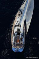 Jeanneau 58 en navigation Image issue de la documentation commerciale © Jeanneau