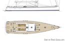 Nautor's Swan Swan 95 S layout Picture extracted from the commercial documentation © Nautor's Swan