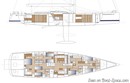 Nautor's Swan Swan 95 S plan Image issue de la documentation commerciale © Nautor's Swan