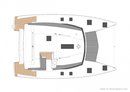 Fountaine Pajot Lucia 40 layout Picture extracted from the commercial documentation © Fountaine Pajot