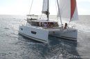 Fountaine Pajot Lucia 40 en navigation Image issue de la documentation commerciale © Fountaine Pajot