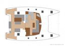 Fountaine Pajot Hélia 44 Evolution layout Picture extracted from the commercial documentation © Fountaine Pajot