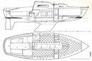 Albin Marine Albin Viggen layout Picture extracted from the commercial documentation © Albin Marine