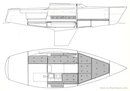 Albin Marine Albin Express plan Image issue de la documentation commerciale © Albin Marine