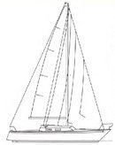 Albin Marine Albin Accent plan de voilure Image issue de la documentation commerciale © Albin Marine