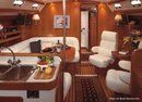 Catalina Yachts Catalina 470 interior and accommodations Picture extracted from the commercial documentation © Catalina Yachts